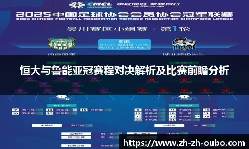 恒大与鲁能亚冠赛程对决解析及比赛前瞻分析